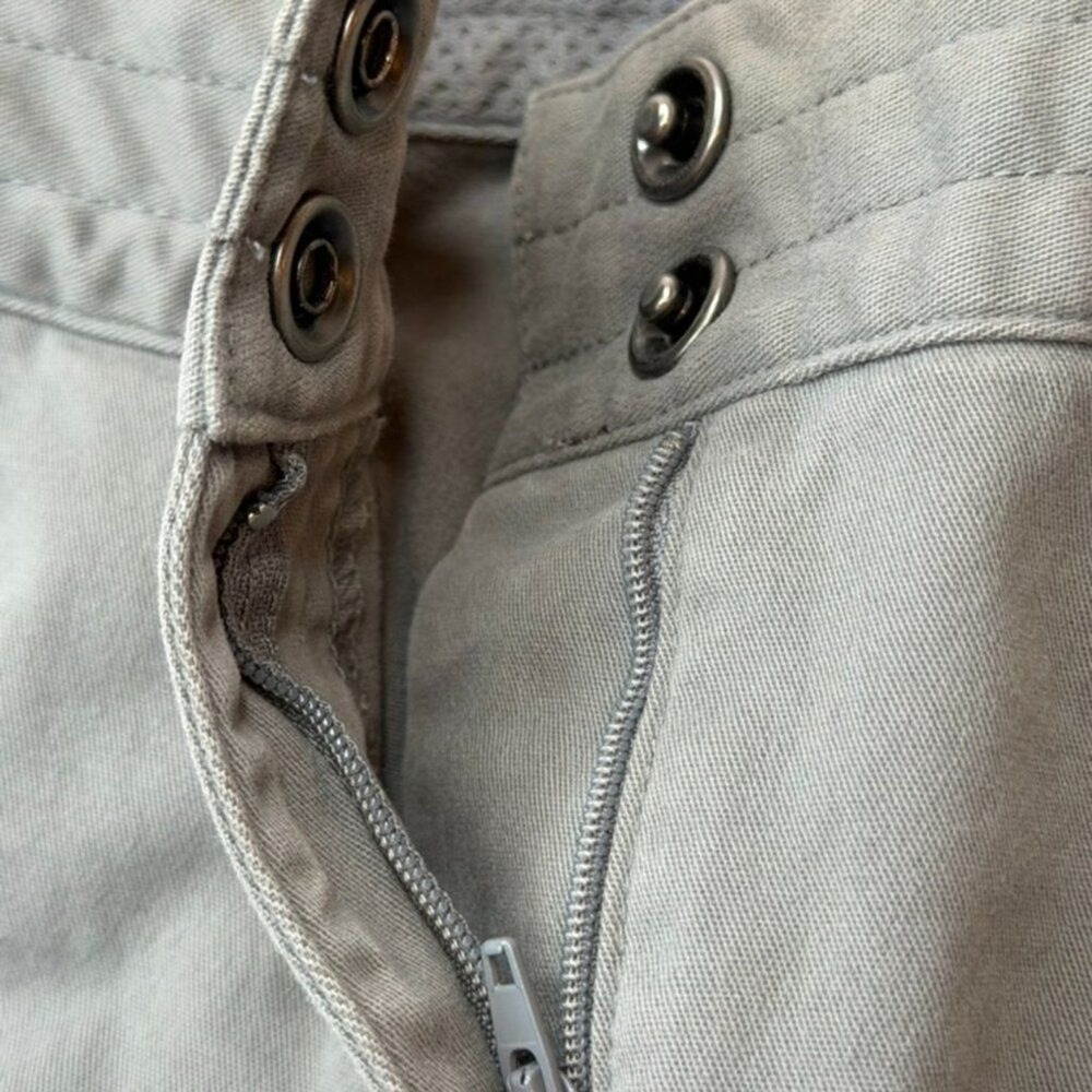 LL Bean Cargo Pants Gorpcore Utility Women 12 Grey Hiking Trail Utility Outdoors - Picture 5 of 8